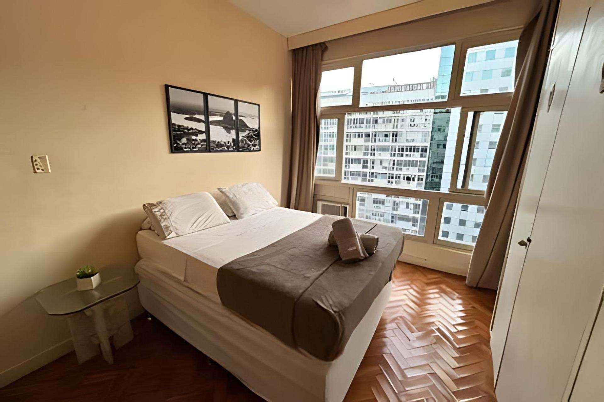 Apartamento Em Copacabana Com Vista Lateral Do Mar Rio de Janeiro Extérieur photo