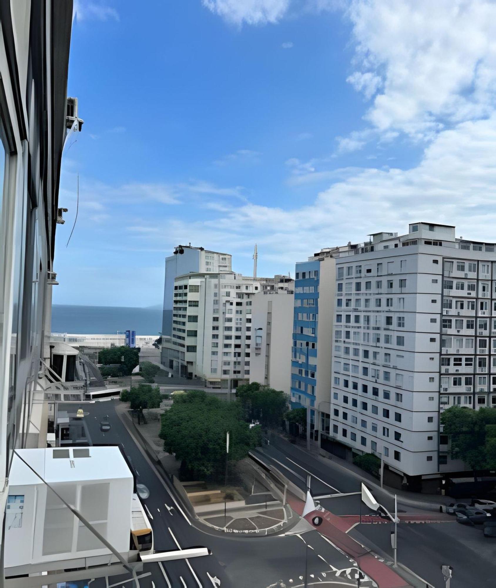 Apartamento Em Copacabana Com Vista Lateral Do Mar Rio de Janeiro Extérieur photo